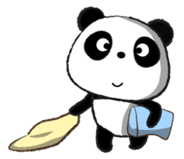 pandapan!Pretty Fluffy touch sticker #10655016