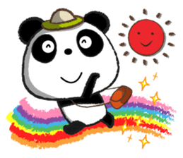 pandapan!Pretty Fluffy touch sticker #10655021
