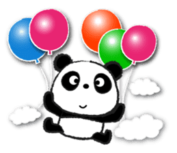 pandapan!Pretty Fluffy touch sticker #10655023