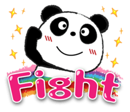 pandapan!Pretty Fluffy touch sticker #10655027