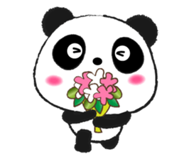 pandapan!Pretty Fluffy touch sticker #10655028