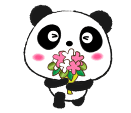 pandapan!Pretty Fluffy touch sticker #10655028