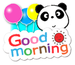 pandapan!Pretty Fluffy touch sticker #10655030