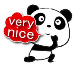 pandapan!Pretty Fluffy touch sticker #10655039