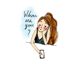 My Chopstick Girl sticker #10655205