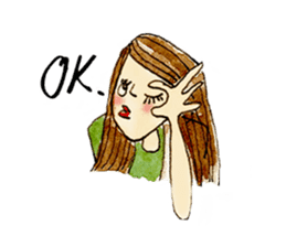 My Chopstick Girl sticker #10655209