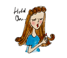 My Chopstick Girl sticker #10655210