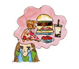 My Chopstick Girl sticker #10655222