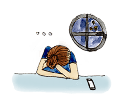 My Chopstick Girl sticker #10655228