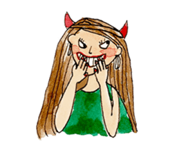 My Chopstick Girl sticker #10655238