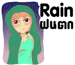 Cartoon lady sexy Isan sticker #10655271