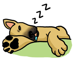 LanLan don't cry - healing your life sticker #10655645