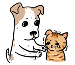 LanLan don't cry - healing your life sticker #10655663