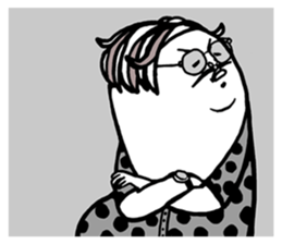 BEARD BALD SO WHAT sticker #10655738