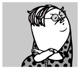 BEARD BALD SO WHAT sticker #10655738