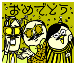 BEARD BALD SO WHAT sticker #10655742