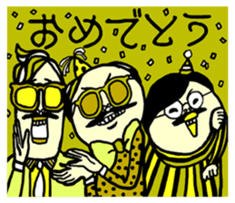 BEARD BALD SO WHAT sticker #10655742