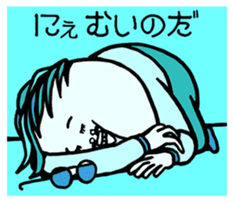 BEARD BALD SO WHAT sticker #10655747