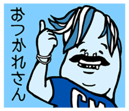 BEARD BALD SO WHAT sticker #10655753