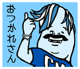 BEARD BALD SO WHAT sticker #10655753