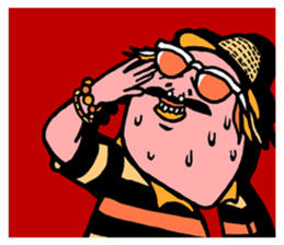 BEARD BALD SO WHAT sticker #10655756