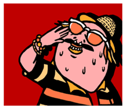 BEARD BALD SO WHAT sticker #10655756