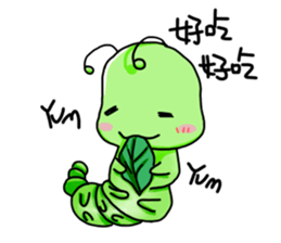 Caterpillar - Elmo sticker #10655771