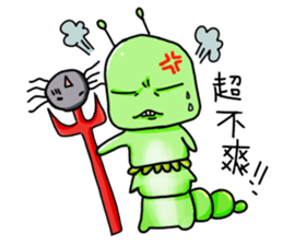 Caterpillar - Elmo sticker #10655785