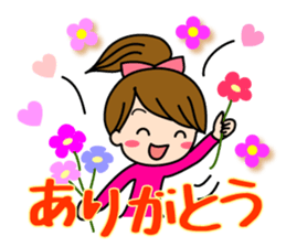 Pretty daily life of girl 2 sticker #10655801