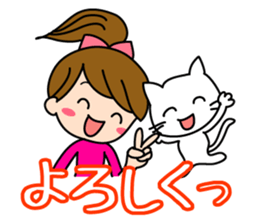 Pretty daily life of girl 2 sticker #10655807