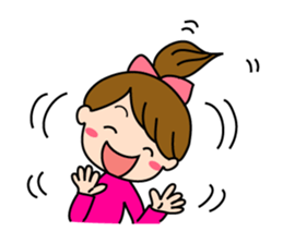 Pretty daily life of girl 2 sticker #10655810