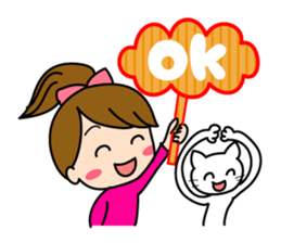 Pretty daily life of girl 2 sticker #10655811