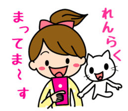 Pretty daily life of girl 2 sticker #10655815