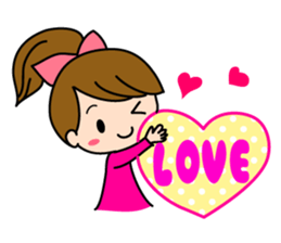 Pretty daily life of girl 2 sticker #10655829