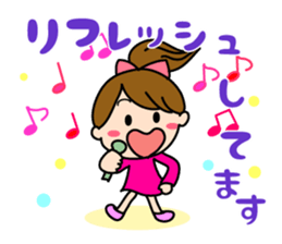 Pretty daily life of girl 2 sticker #10655836