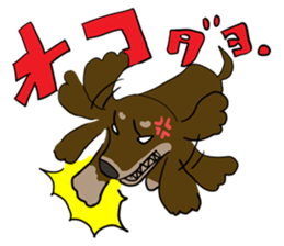 Cute dachshund Sticker sticker #10656004