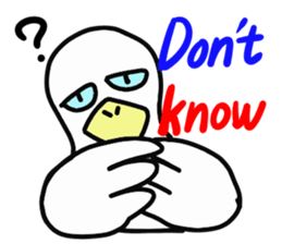 MR.duck ~English edition~ sticker #10656103