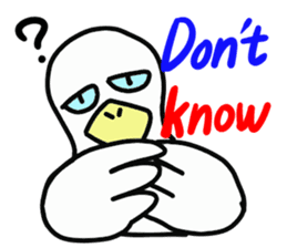 MR.duck ~English edition~ sticker #10656103