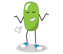 Lovely Green Bean sticker #10656171