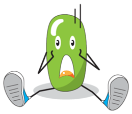 Lovely Green Bean sticker #10656172