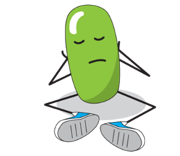 Lovely Green Bean sticker #10656176