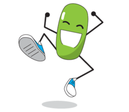 Lovely Green Bean sticker #10656192