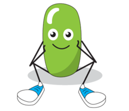 Lovely Green Bean sticker #10656200