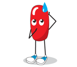 Lovely Green Bean sticker #10656205