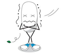 Lovely Green Bean sticker #10656215