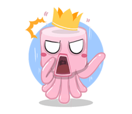 Kute Octopus sticker #10656482