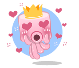 Kute Octopus sticker #10656483