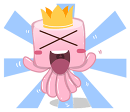 Kute Octopus sticker #10656485