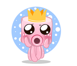 Kute Octopus sticker #10656491
