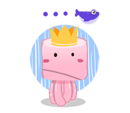 Kute Octopus sticker #10656493